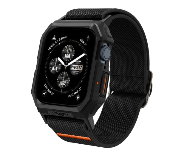 Spigen Lite Fit ”Pro” Apple Watch (44 / 45 Mm) Matte Black - 1346629 - zdjęcie
